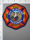 713 California CITY of  ATWATER FIRE RESCUE EMS Patch - Merced County