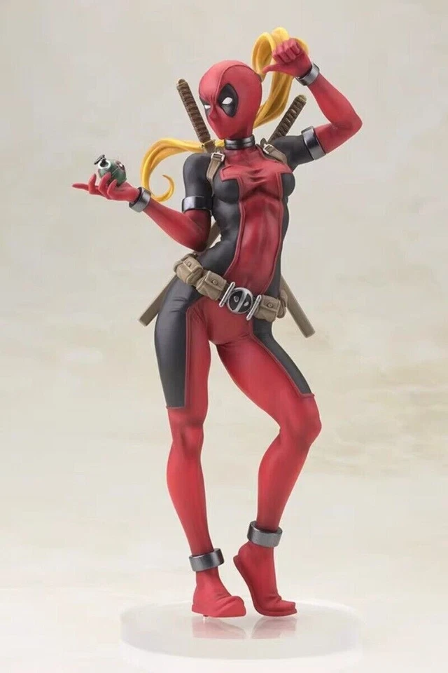 LADY DEADPOOL BISHOUJO STATUE - Wolverine/X-Men - Kotobukiya 1/7 scale - Image 1 of 1