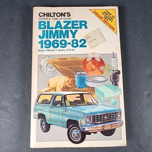 Chiltons Repair & Tune-Up Guide Blazer Jimmy 1969-82 - Picture 1 of 6
