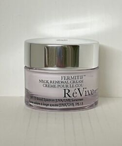ReVive Fermitif Neck Renewal Cream SPF 15 0.5oz / 15ml New