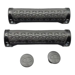 Crankbrothers Iodine Manija Lock On Negro MTB 130MM Nuevo Puño Enroscado Cobalt - Imagen 1 de 6
