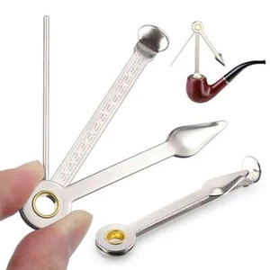 3-in-1 Czech STYLE Smoking Tobacco Pipe Cleaning Tool Reamer Tamper scoop Iron - Picture 1 of 12