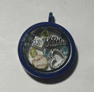 Tampa Bay Rays MLB Memory Charm Locket w/ 22 IN chain NEW - Picture 1 of 3