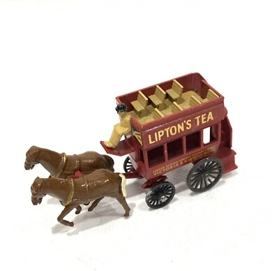 MATCHBOX MODELS OF YESTERYEAR Y12 1899 HORSE DRAWN BUS  - Image 1 of 4