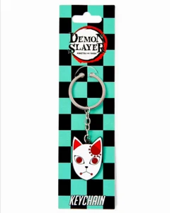 Demon Slayer Tanjiro Kamado Maske Schlüsselanhänger, Metall Demon Slayer Schlüsselanhänger - Bild 1 von 2