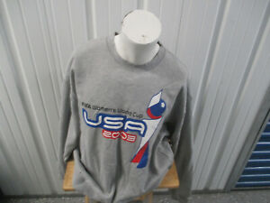 VINTAGE adidas USA NATIONAL WOMEN'S SOCCER TEAM XL SWEATSHIRT 2003 WORLD CUP NWT