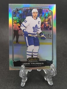 2022-23 OPC Platinum Rainbow John Tavares Hockey Card #56 Toronto Maple Leafs - Picture 1 of 2