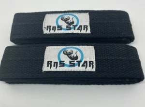 Weight Lifting Straps Gym Wrist Wraps Padded Training Extra Grip Support - Picture 1 of 4