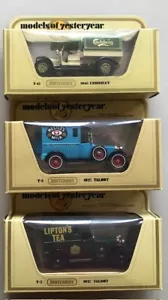 MOY: 1:47 Talbot Vans: Lipton's Tea & Nestle: 1/47 Crossley: Carlesberg NMIB - Picture 1 of 6