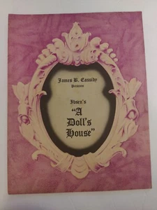 "A Doll's House" Souvenir Program by James B. Cassidy - Picture 1 of 4