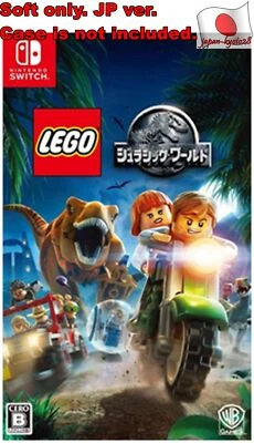 Nintendo Switch JP ver USED SOFT ONLY LEGO Jurassic World - Image 1 of 3