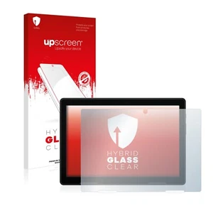 Premium Panzerfolie Schutz Folie Hybrid Glasfolie Klar für Medion Lifetab E10714 - Bild 1 von 5