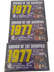 Cassette Sounds Of The Seventies 1977 Triple Set Blondie Elton John - Picture 1 of 2