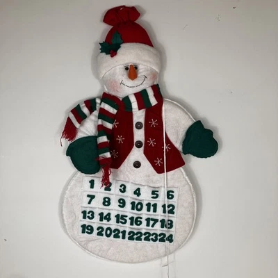 snowman advent countdown christmas with snowman - Image 1 of 4