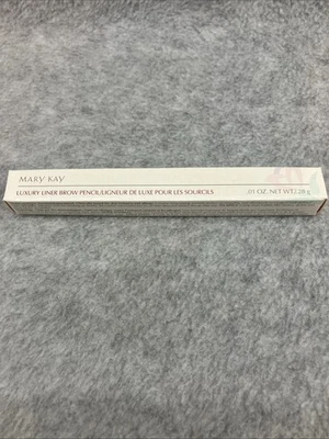 MARY KAY Blonde Brow Liner Luxury Gold Pencil .01 oz. 5" 4971 Retired NEW - Image 1 of 4