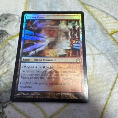 Steam Vents Foil Card RTR English Used - Image 1 of 2