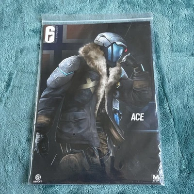 Rainbow 6 Siege The Board Game Operator Posters Kickstarter Exclusive VERY Rare! - Image 1 of 4