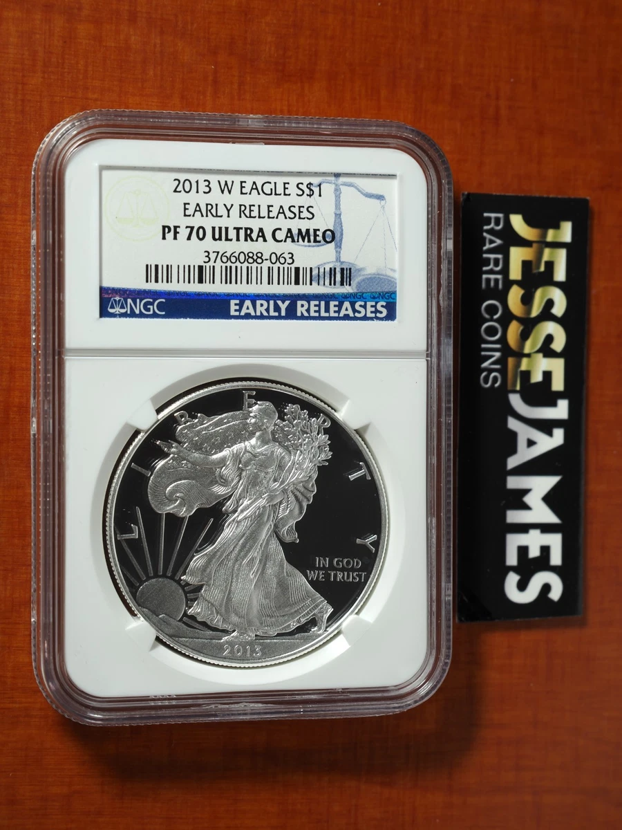 希少　2013 アメリカ　イーグル銀貨　2枚セット　NGC PF70 SP70 希少 2013 アメリカ イーグル銀貨 2枚セット NGC PF70 SP70 希少 2013