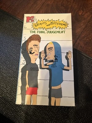 Beavis And Butt-Head The Final Judgement VHS MTV VCR Video Tape Used  - Image 1 of 2