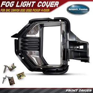 Front Driver Fog Light Bezel Driving Lamp Trim for GMC Canyon 2021 2022 84693864 - Picture 1 of 9
