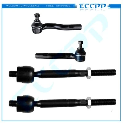 4x Front Inner Outer Tie Rod Links Steering Part For 2002 2003-2010 Lexus SC430 - Image 1 of 4