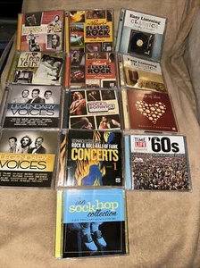 Time Life CD Collection Rock Voices Folk Easy Listening Classics More - Picture 1 of 19