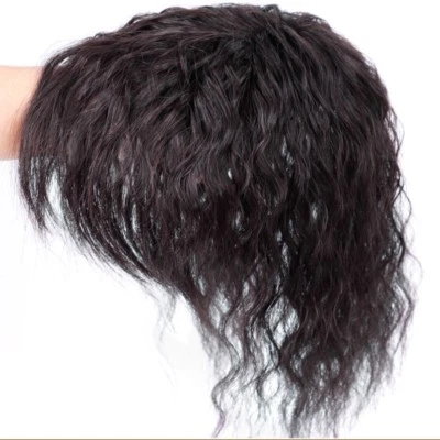 Peluca Top 100 % rizada para mujer hombre Foto 1 de 4