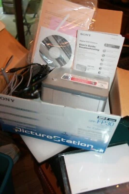 SONY PICTURE STATION PICTBRIDGE COLOR PRINTER BUNDLE W/ PAPER DPP-FP30 - Image 1 of 4