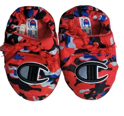 Zapatillas Champion University Talla 8 Niño Pequeño Rojo Camuflaje Bebé Niños Zapatos Foto 1 de 4