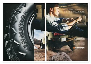 Hankook Tires Adventure Photographer Chris Burkard 2016 anuncio de revista impreso en 2 páginas - Imagen 1 de 5