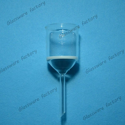100ml,Glass Buchner Funnel,3# Coarse Filter,Straight Tubing,lab funnel - Image 1 of 4