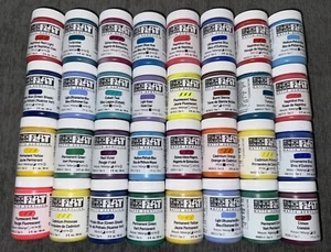 Lot of Golden So Flat Matte Acrylics 2 Fl Oz Lot of (32) ALL NEW!! SHIPS FREE!! - Picture 1 of 5