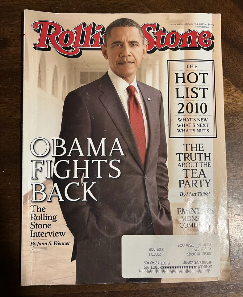 2010 Rolling Stone Magazine - Various Issues / Obama, Roger Waters, Lady Gaga Foto 1 de 1