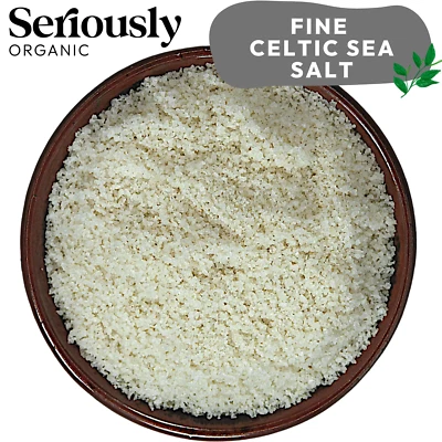 CELTIC SEA SALT FINE : FRANCE : HAND HARVESTED : MINERALS : 100% Natural - image 1 of 2