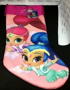 Nickelodeons "Shimmer and Shine" 16 Zoll Weihnachtsstrumpf - Neu mit Etikett - Bild 1 von 8