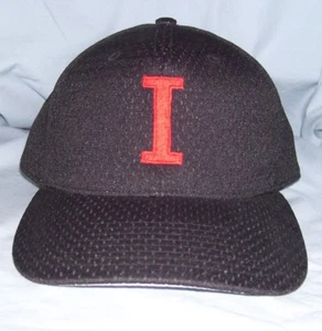 Indiana Hoosiers NCAA Fitted Cap Hat Size 7 1/4 Black Mesh - Bild 1 von 7