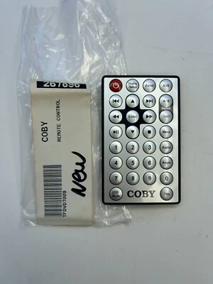 Coby Portable DVD Player Remote OEM for TFDVD8509 TFDVD7379 TFDVD7009 TFDVD7052 - Image 1 of 2