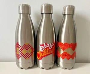 3 x McDonalds Insulated Hot Cold Bottles School Lunchbox Water Coffee 350ml - Picture 1 of 5