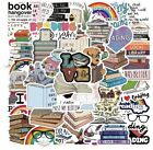 10pcs Book Lovers Vinyl Decal Stickers- Scrapbooking Journaling Diary