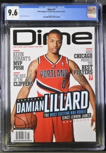 Damian Lillard DIME Magazine #72 February 2013 Newsstand CGC 9.6 - Picture 1 of 2