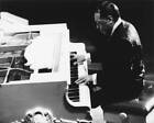Duke Ellington Plays White Piano At Gessekai Akasaka Tokyo OLD JAZZ PHOTO