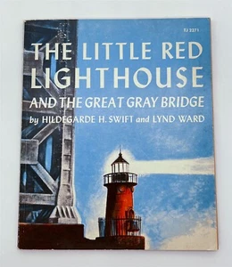 ThriftCHI ~ Childrens Book - Little Red Lighthouse Great Gray Bridge - Swift - Imagen 1 de 8