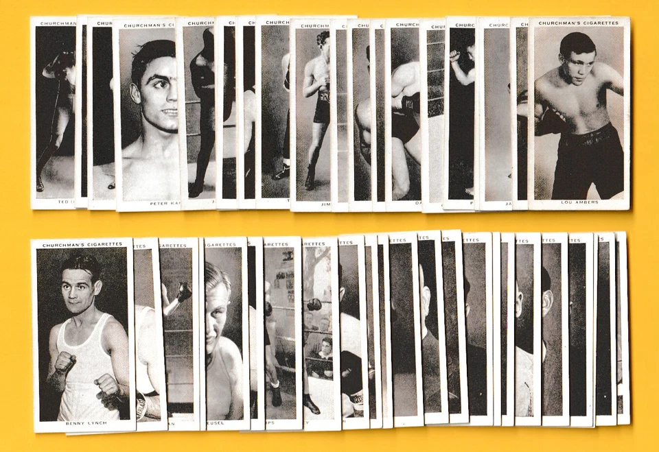 1938 WA & AC Churchman Churchman's Cigarettes Boxing - Pick One - Fill Set (KCR) - Image 1 of 1