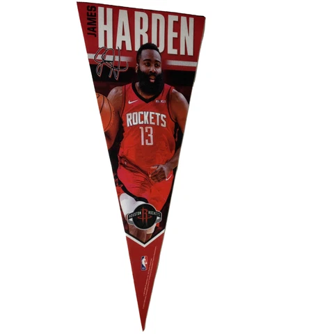 Houston Rockets NBA James Harden #13 Premium Felt Pennant Nice Cover
