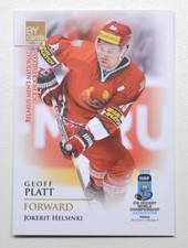 2019 BY cards IIHF WC Team Belarus #01 Geoff Platt