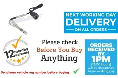 Sensore Temperatura Gas di Scarico per SEAT EXEO ST (3R2) (3R5) 2.0 TDi 2008-2013 -Nuovo - Immagine 1 di 4