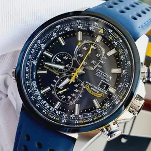 Citizen Blue Angels A-T AT8020-03L Eco-Drive Radio Controlled Men's Watch - Picture 1 of 7