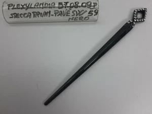 Haarschiene - Plexiglas/Swarovski Pavé Dreieck - 570809 - Plexylandia - Bild 1 von 6