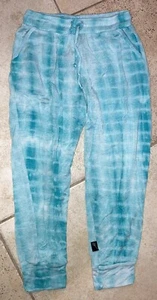 Girls Kids Aqua Tye Die Sweat Pants By Pixie Lane Size 6 - Picture 1 of 3