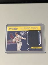 2001 Donruss Studio Mark McGwire Stadium Wall Relic 